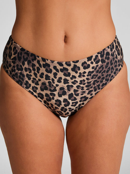 Animalia Bikinihosen Slip Braun