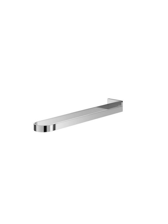 Geesa Double Wall-Mounted Bathroom Rail ​40x40cm Inox Silver
