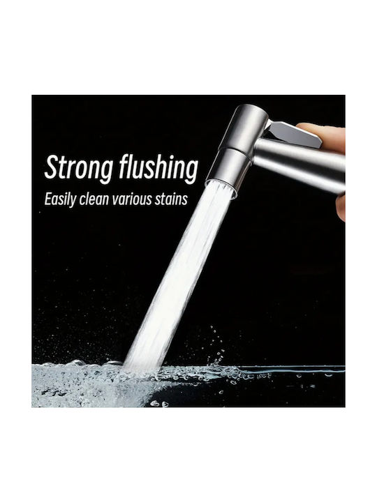 Portable Bidet Set Base Aa6-14 – Matte Black – Stainless Steel