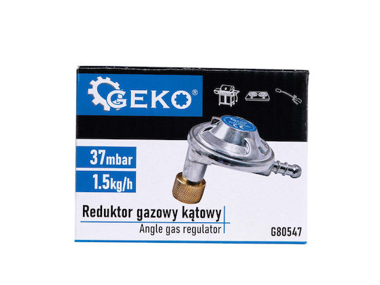 Angular Gas Reducer Propane-butane 37 Mbar 1.5 Kg H Geko G80547