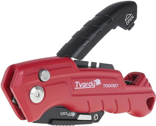 Cutter flexibil cu lamă trapezoidală Sk2h 60 x 19 x 0,6 mm Tvardy T00087a
