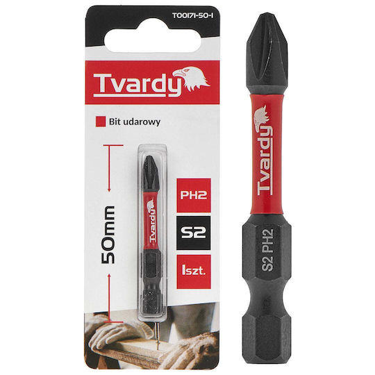 Impact Bit Ph2 50 Mm S2 Tvardy T00171-50-1