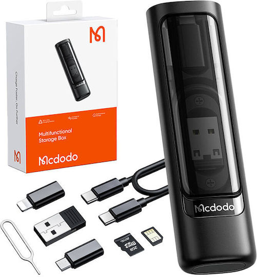 Mcdodo Car Charger 60W 5A Fast Charging with One Port 1xUSB Black Color