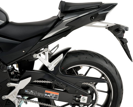 Puig Πίσω Φτερό Πίσω Τροχού Μοτοσυκλέτας για Honda Hornet Μαύρο