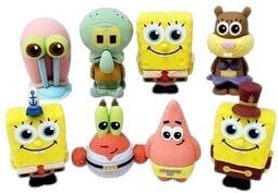 Sambro Miniatur-Spaßspielzeug SpongeBob Für 3+ Jahre 4,5 cm