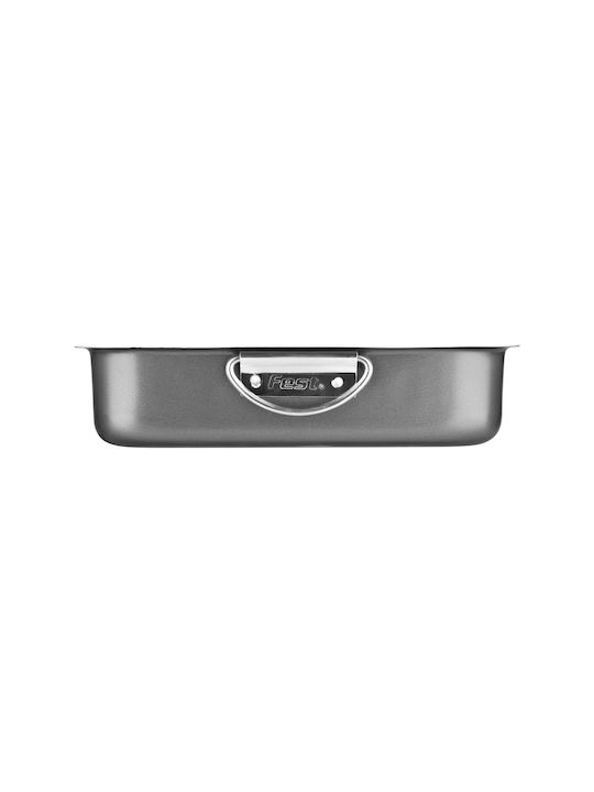 Fest Magic Νo 2 Tăvi de copt Rectangular Aluminiu cu Strat Antiaderent 36x28cm