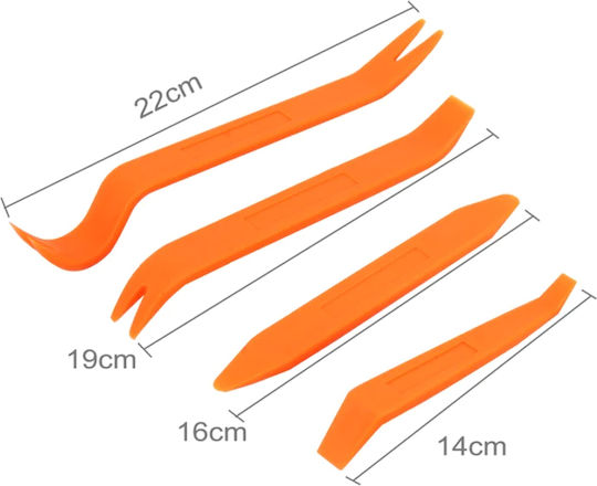Removal Tool 12pcs Car Interior Trim & Audio Removal Set 1/2Din