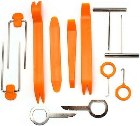 Removal Tool 12pcs Car Interior Trim & Audio Removal Set 1/2Din