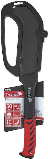 Garden Rake 20" 5" Fiberglass Handle Tvardy T02-011