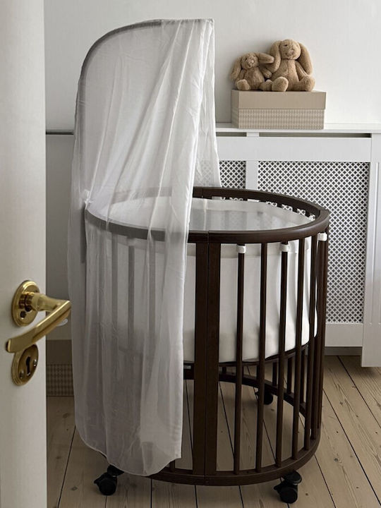 Stokke Cradle Sleepi Mini with Wheels Brown