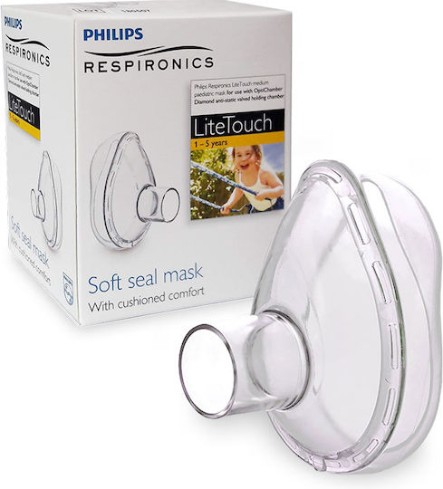 Litetouch Medium Mask Philips Respironics 1-5 Years Philips Optichamber