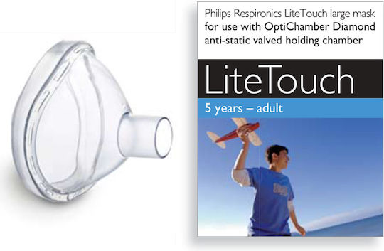 Philips Respironics Litetouch Large Mask 5 Years Adults Philips Optichamber