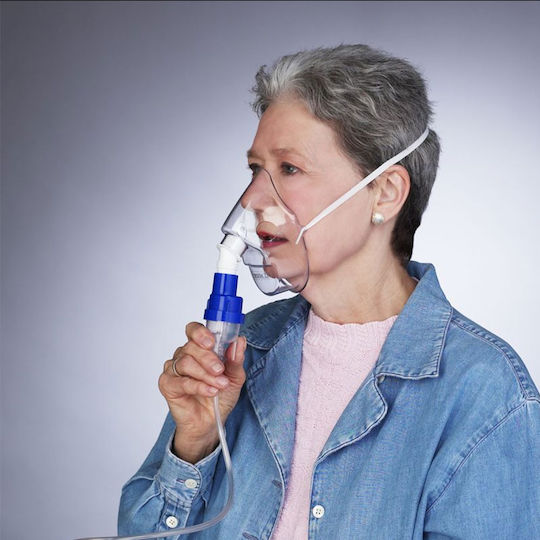 Philips Respironics Sidestream Zubehörset 4446 Erwachsenenmaske Verneblerbecher Schlauch Kompressor Aerosolgeräte