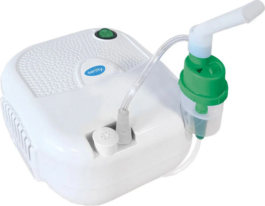 Sanity Aerosol Device Stop Infection Continuous Operation Adjustable Nebulization Speed Mask Babies Children Adults White