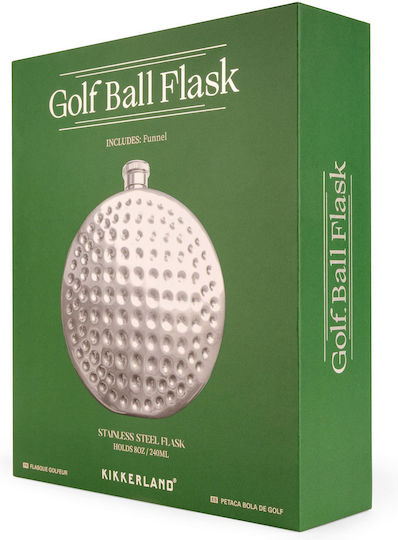 Golfballförmige Flasche – Kikkerland Golfball-Flasche 240ml