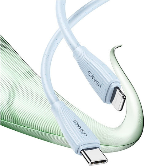 Usams Series Regular la Cablu Lightning 30W Verde 1m (SJ717USB02)