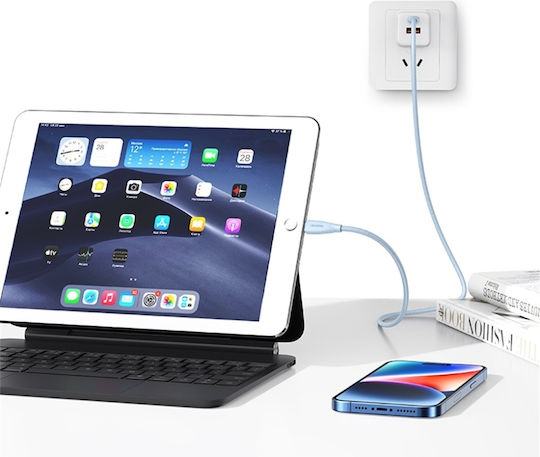 Usams Series Regular la Cablu Lightning 30W Verde 1m (SJ717USB04)