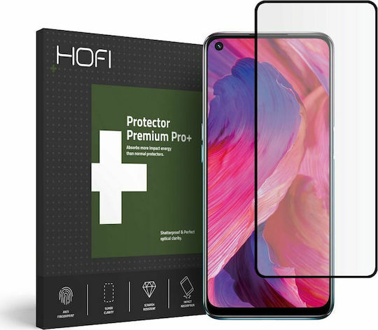 Hofi Full Face Tempered Glass Μαύρο (Galaxy A54)