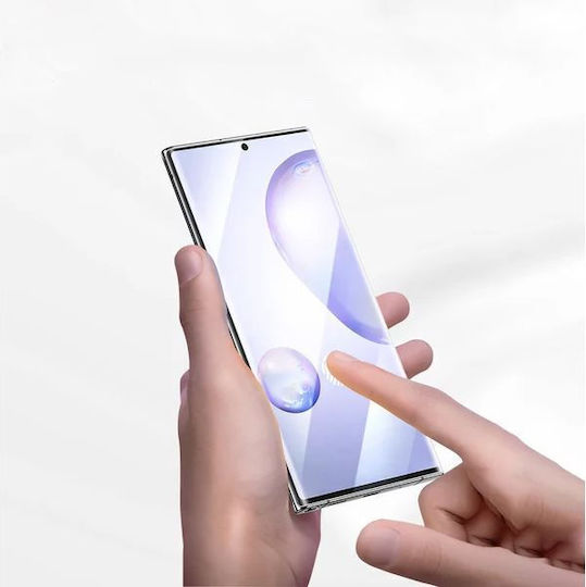 T-Max Lamp Included 3D UV Liquid Full Glue Full Face Tempered Glass (Galaxy S22 Ultra 5G)