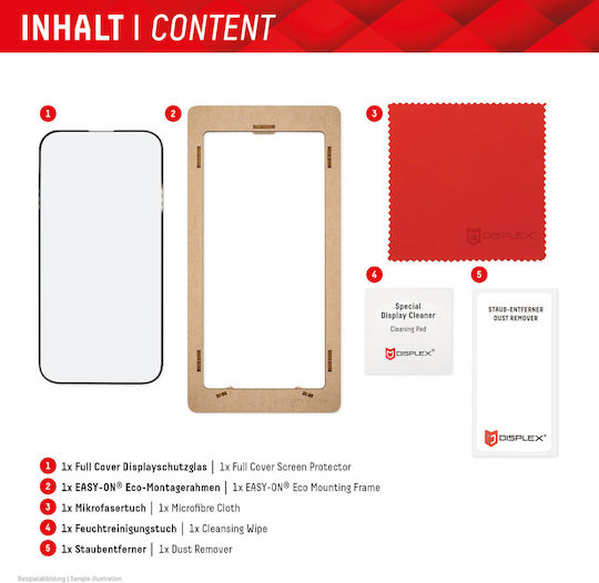 Displex Real Glass 3D Full Face Tempered Glass Μαύρο (Samsung S24 Ultra)