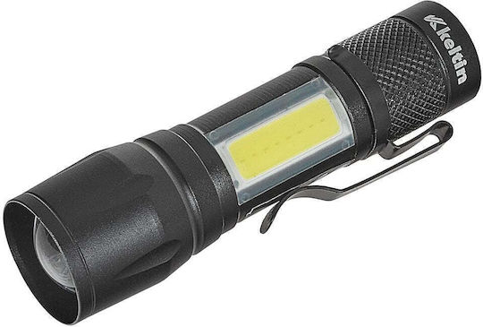 Mini Led Cob Pocket Flashlight 10 W 500 Mah 500 Lm Ipx5 Keltin K02005