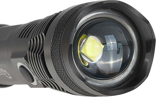 Xhp50 Tactical LED Flashlight 15W 1800mAh 1500lm IPX8 Geko G15122