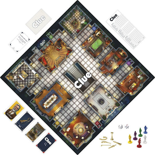 Настолна игра Cluedo The Classic Mystery за 2-6 играчи 8+ години (EN) Hasbro