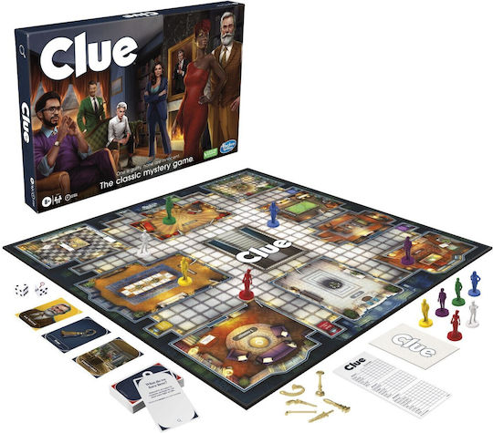 Настолна игра Cluedo The Classic Mystery за 2-6 играчи 8+ години (EN) Hasbro