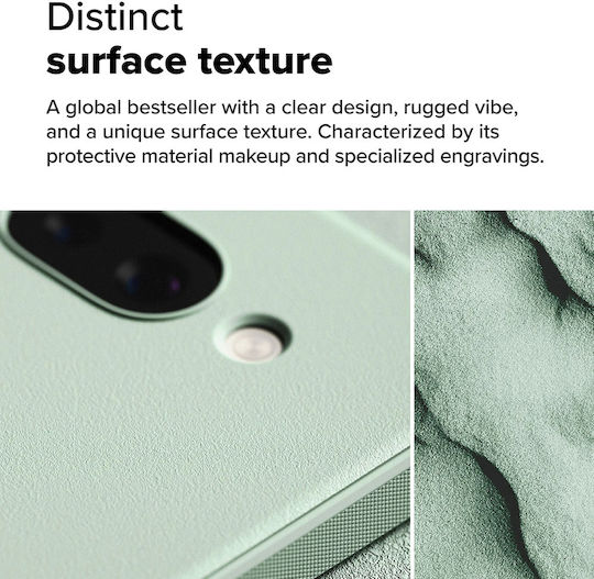 Ringke Back Cover Σιλικόνης Πράσινο (Google Pixel 9a)