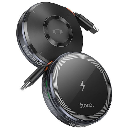 Hoco Φορτιστής Magsafe 15W Metal Gray (CQ18)