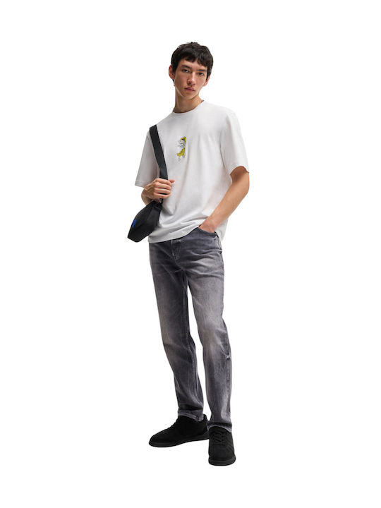 Brody Ανδρικό Παντελόνι Τζιν Grey