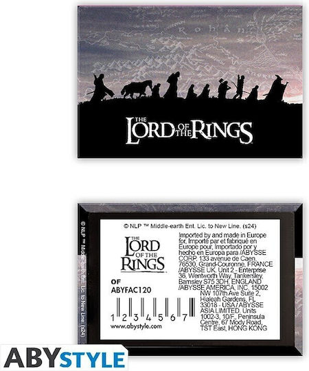 Lord Rings Fellowship Ring Μαγνητάκι Ψυγείου 5.5x8cm