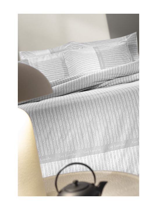 Guy Laroche Sheet Sets Queen 240x265cm. Tudor Grey 4pcs