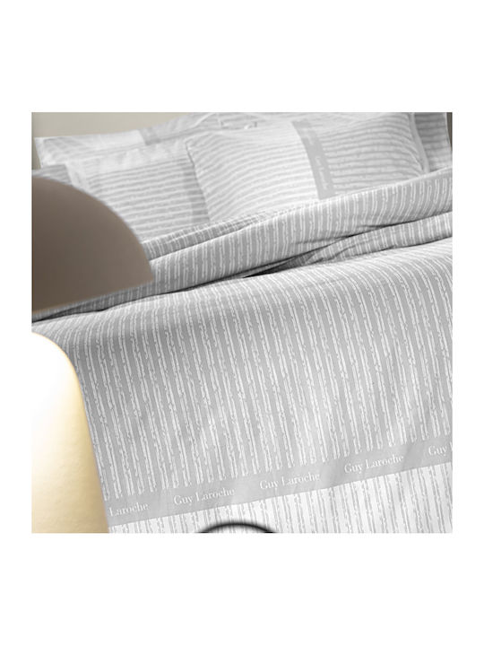 Guy Laroche Sheet Sets Queen 240x265cm. Tudor Grey 4pcs