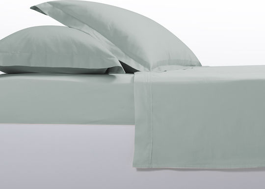 Nef-Nef Homeware King Size 180x200+35cm mit Gummizug Elements Mint