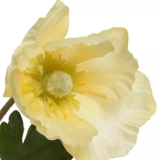 Παπαρουνα Κιτρινη 71 Cm Beauty Home