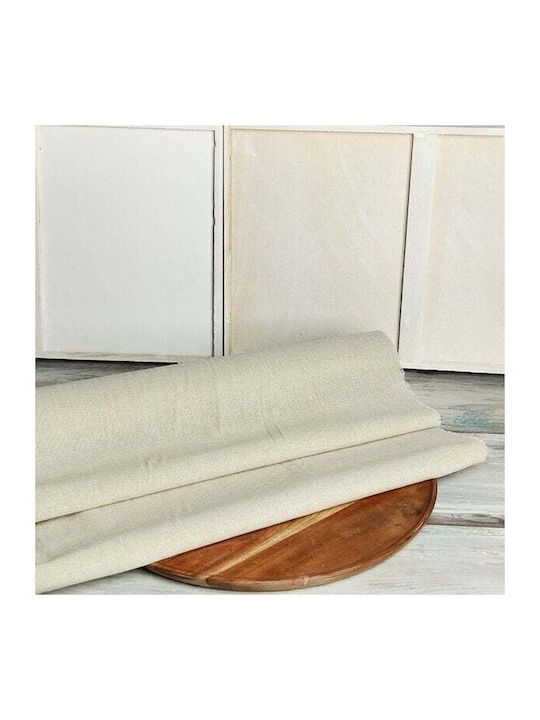 ED Collection Dekorationsstoff Baumwolle 50x500cm Natural