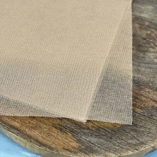 Ύφασμα Διακόσμησης Γάζα 35x35εκ. Φυσικό
