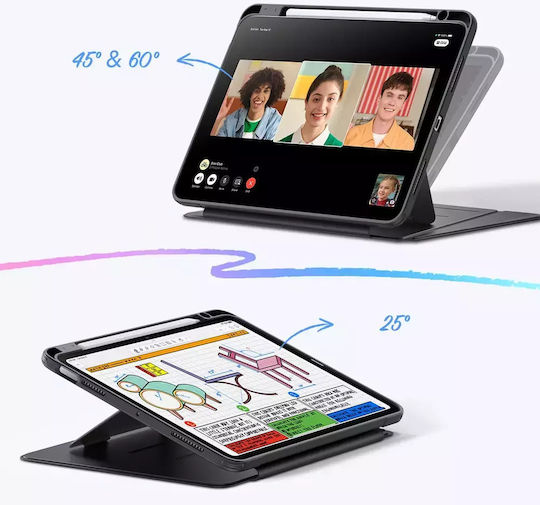 ESR Hybrid Klappdeckel Schware (iPad Air 4 (2020) / Air 5 (2022) / Air 11 (2024) / Air 11 (2025))