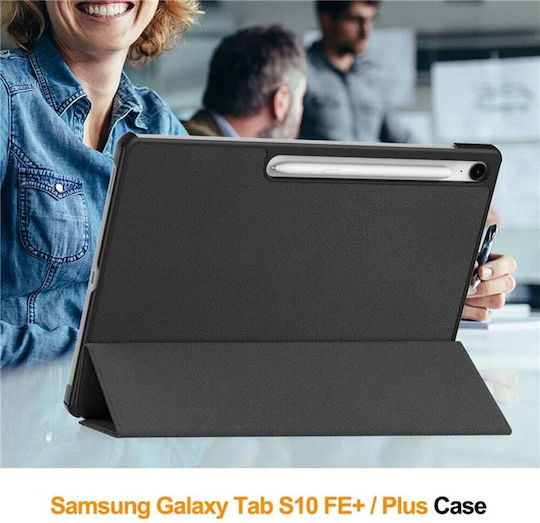 Techsuit Klappdeckel Mehrfarbie (Samsung Galaxy Tab S10 FE Plus) KF2346676