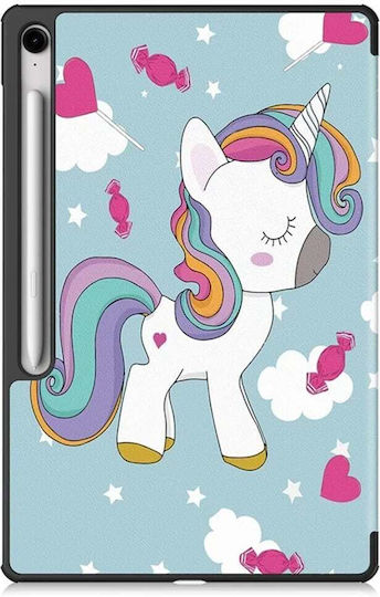 Techsuit Flip Cover Πολύχρωμη (Samsung Galaxy Tab S10 FE Plus)