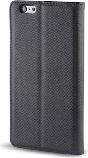 Tel1 Smart Magnet Book Δερματίνης 2mm Μαύρο (Moto G10)