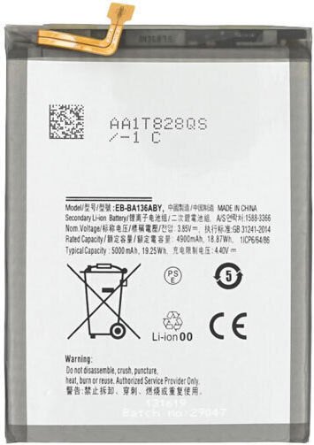 Συμβατή Μπαταρία Αντικατάστασης 5000mAh για Samsung Galaxy M13