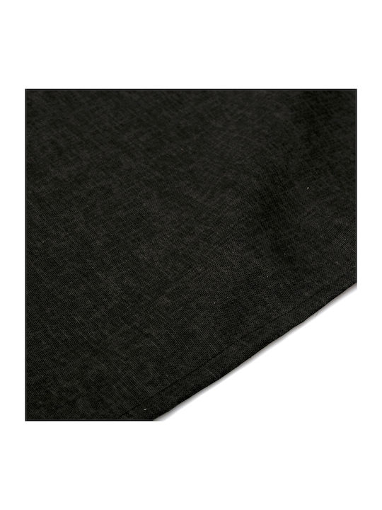 Dimcol Runner Stain Resistant Panama Black 40x180cm