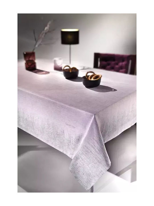 Saint Clair Tablecloth Stain Resistant 1021 Lilac Silver 145x180cm 1719030219008