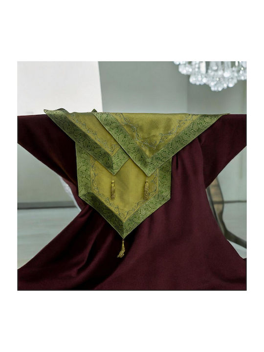 Linea Home Кариран Подредба 4бр 6/110 Emerald 100x100бр