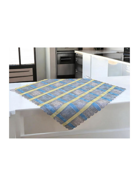 Linea Home Față de masă Rezistent la pete Sunflower Benzină 85x85cm