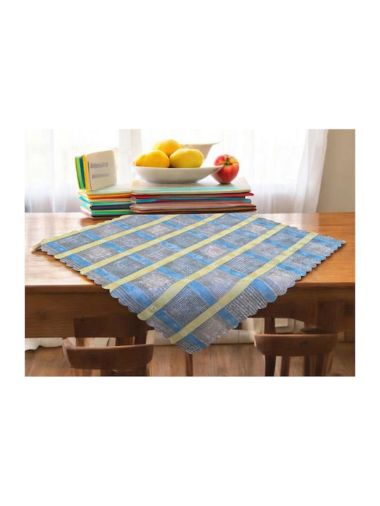 Linea Home Față de masă Rezistent la pete Sunflower Benzină 85x85cm