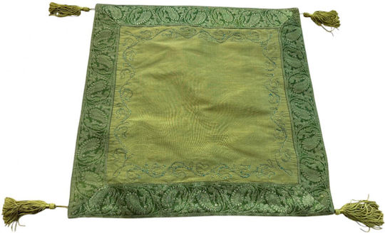 Linea Home Кариран Подредба 4бр 6/110 Emerald 100x100бр