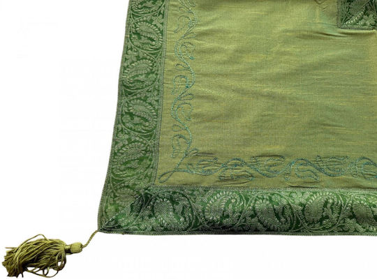 Linea Home Кариран Подредба 4бр 6/110 Emerald 100x100бр